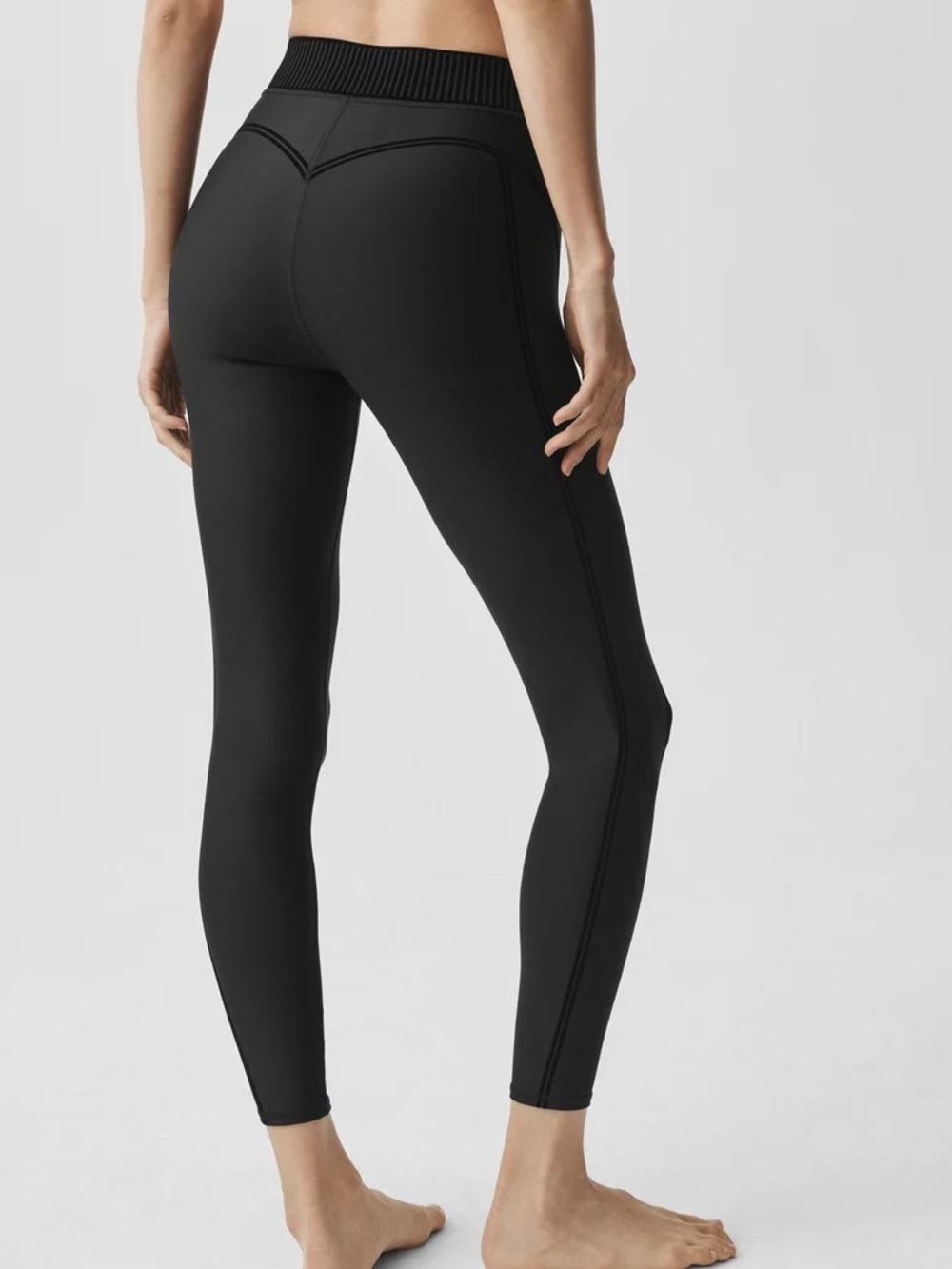 Alo Airlift High-Waist 7/8 Line Up Legging SMALL